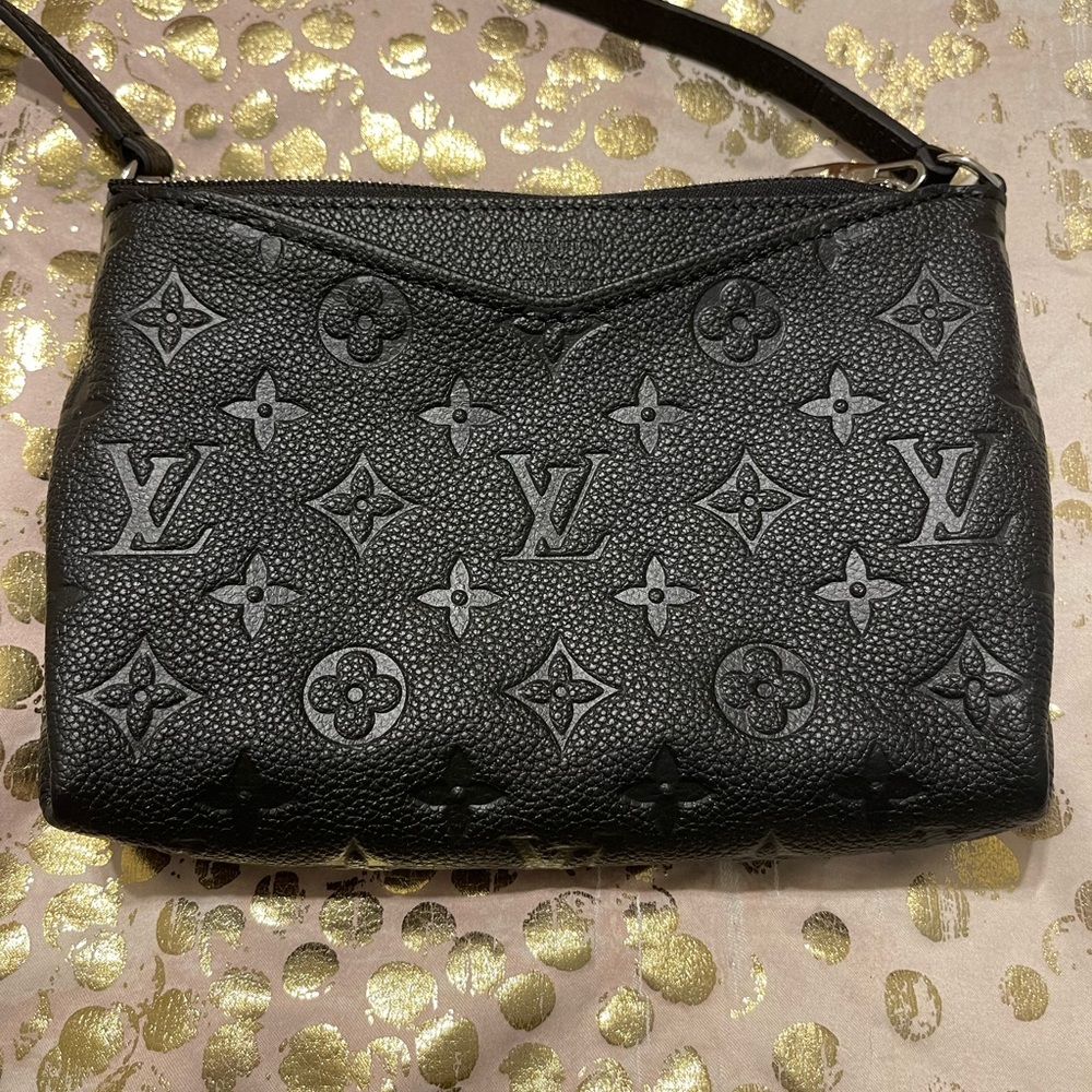 Louis Vuitton Black Empreinte Pallas